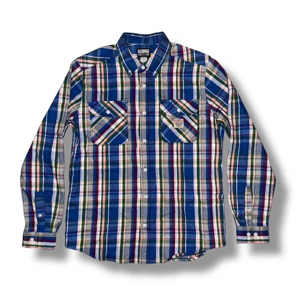 Billionaire Boys Club Shibuya Long Sleeve Woven Turkish Sea Men’s Medium Defect - Picture 3 of 10